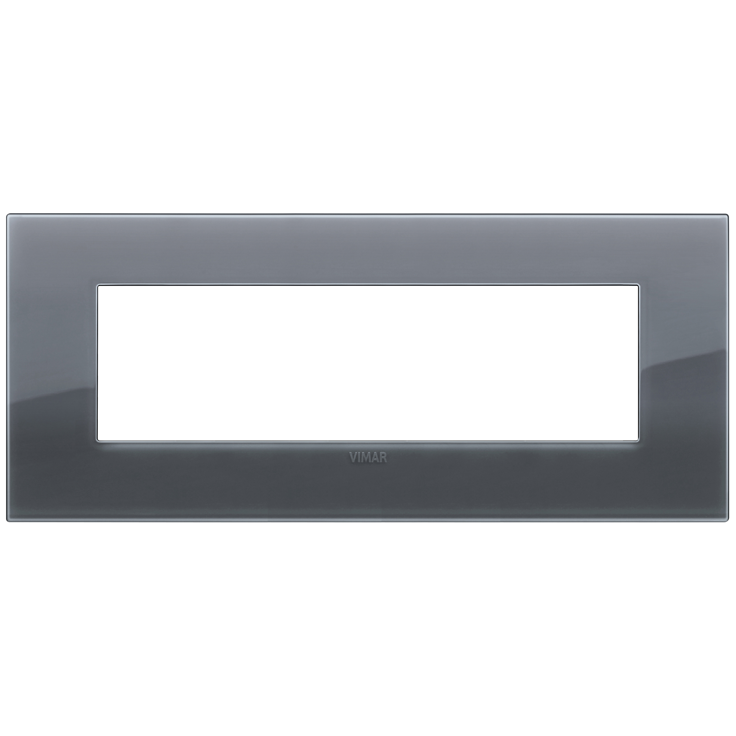 VIMAR - 19657.61 - Classic plate 7M Reflex smoke grey