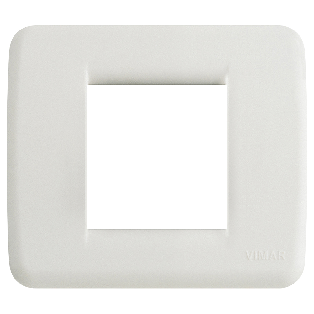 VIMAR - 17098.D.04 - Rondò plate 1-2M Silk Idea white