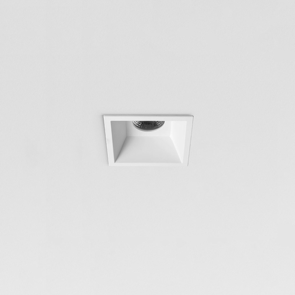POLARIS LIGHTING - LED ЛУНА за вграждане ACCORD SQ TRIAC DIM квадратна 94x94x65mm, влагозащитена IP54 12W 3000K 960lm бяла 1008Т