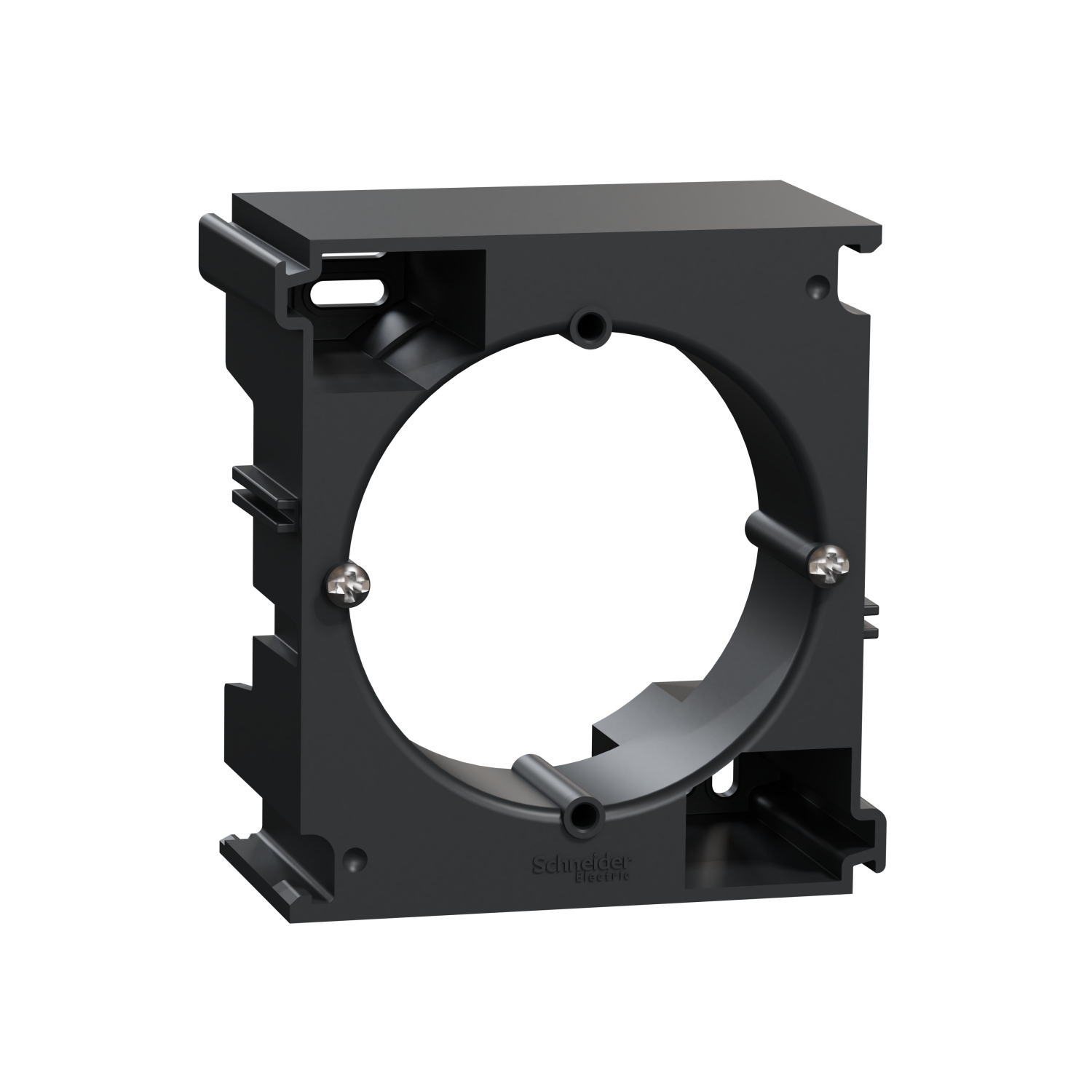 SCHNEIDER ELECTRIC - SDD114902 Sedna Design- 1-gang expantion surface mounting box - antracite