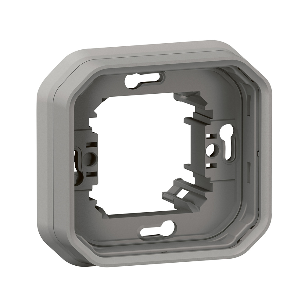 LEGRAND - Frame for flush mounting color Gray IP55 Plexo New 69681L