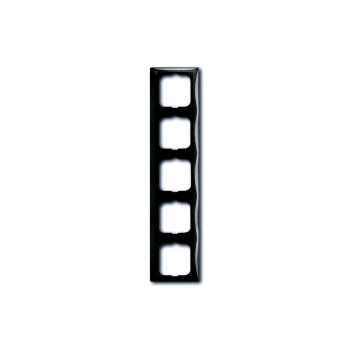 ABB - 2CKA001725A1510 Рамка петорна ABB Basic55 ЧЕРЕН