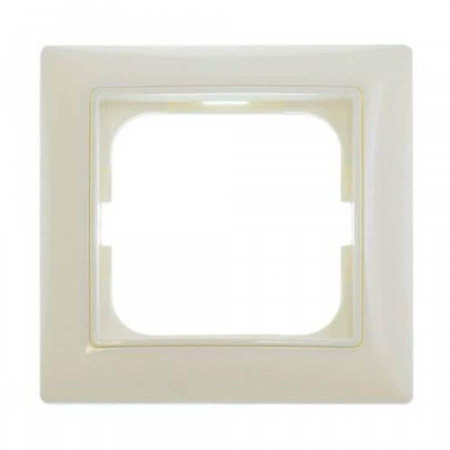 ABB - 2CKA001725A1484 Рамка единична ABB Basic55 КРЕМ