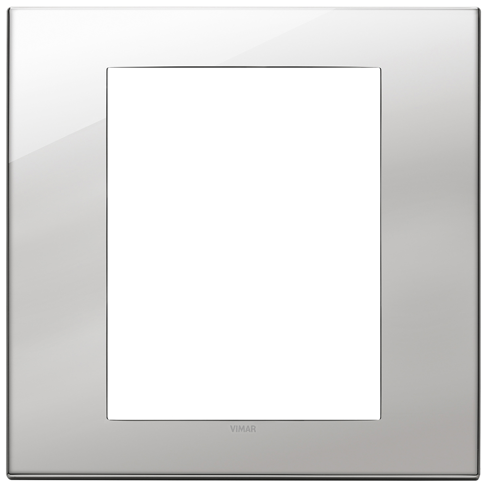 VIMAR - 22668.81 - Plate 8M metal nickel