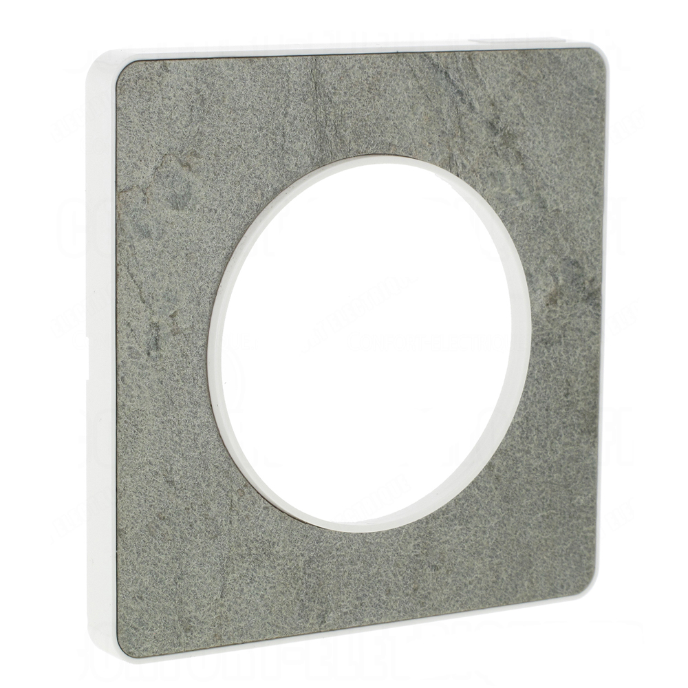SCHNEIDER ELECTRIC - S520802U Odace - Touch - cover frame - 1 gang - stone sea & white border