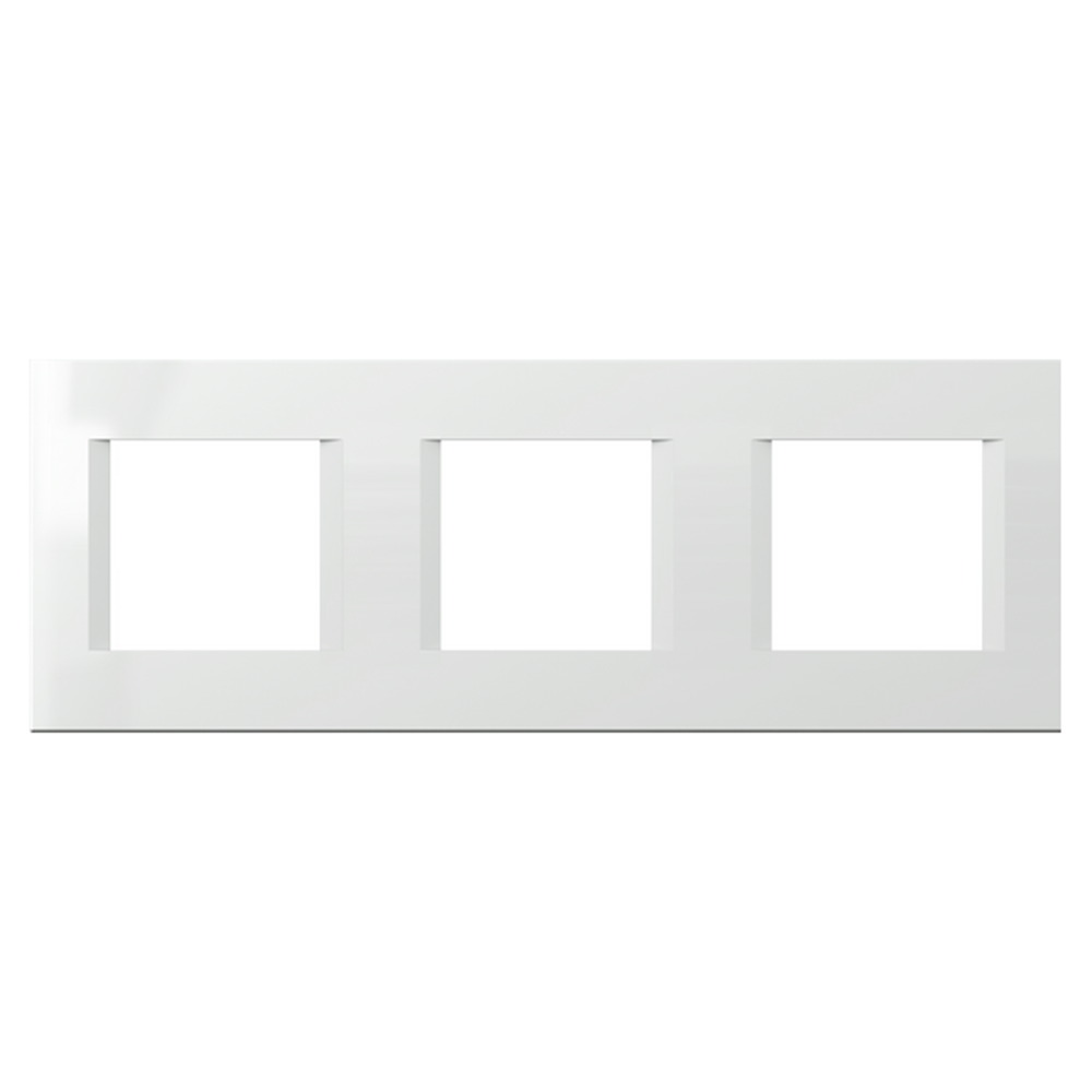 TEM - OL26PW Frame 2+2+2M, color White gloss, Modul