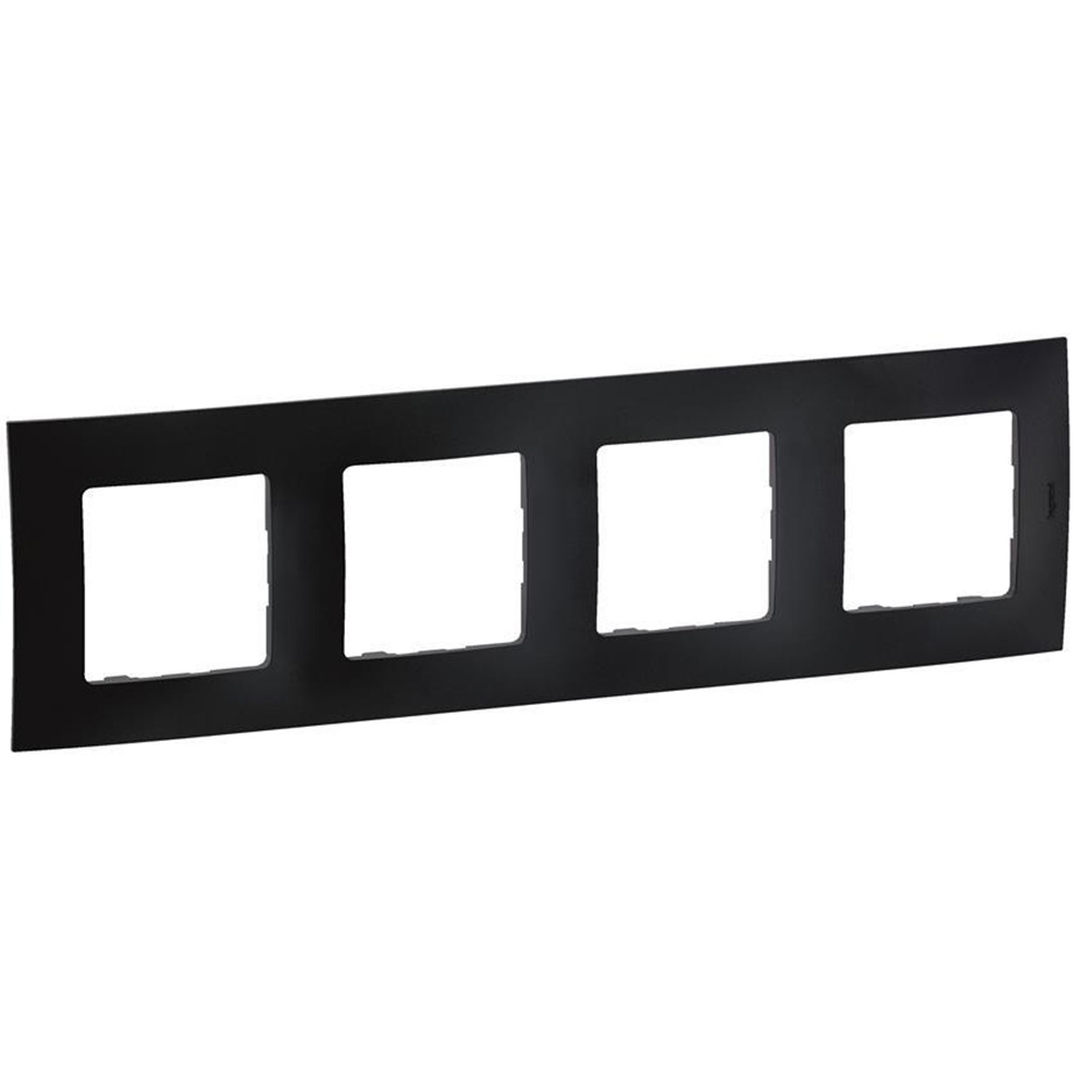 LEGRAND - Frame 4x Black Niloe New NP114BK