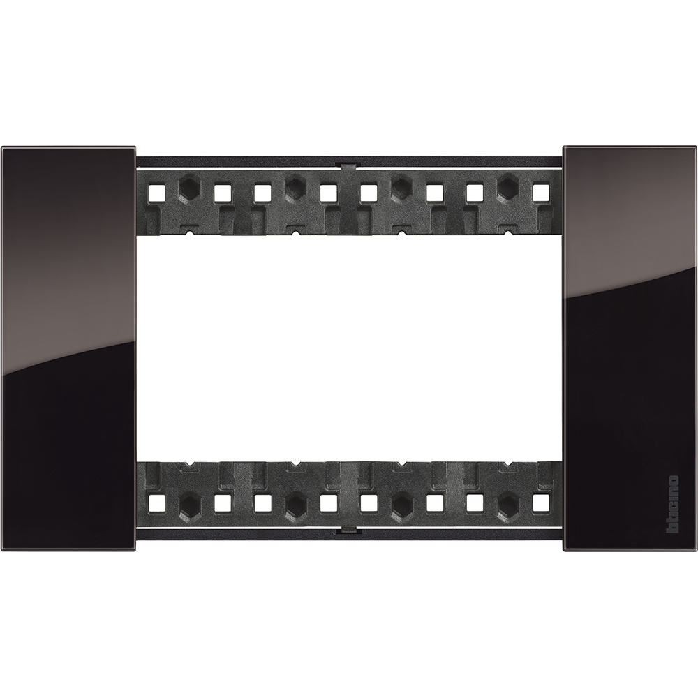 BTICINO - KA4804DG 4 modules Living Now Plate - night - material: tecno polymer