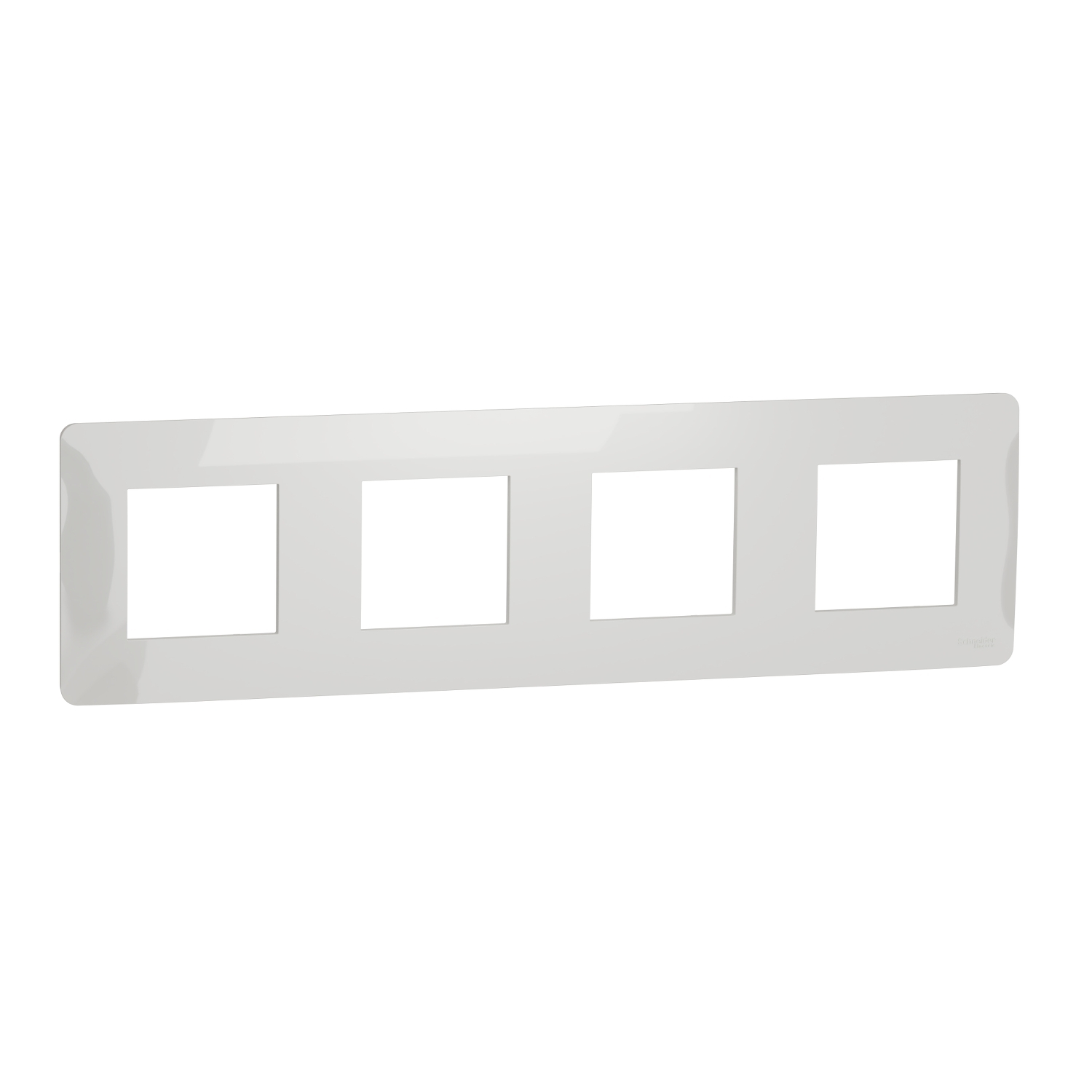 SCHNEIDER ELECTRIC - NU200818 cover frame - 4 gangs - 4 x 2 modules - white
