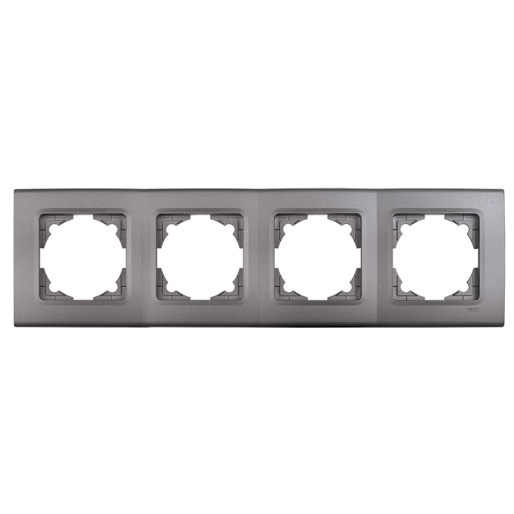 VIKO - Four-gang Frame  LINNERA LIFE granite 90482004-BG