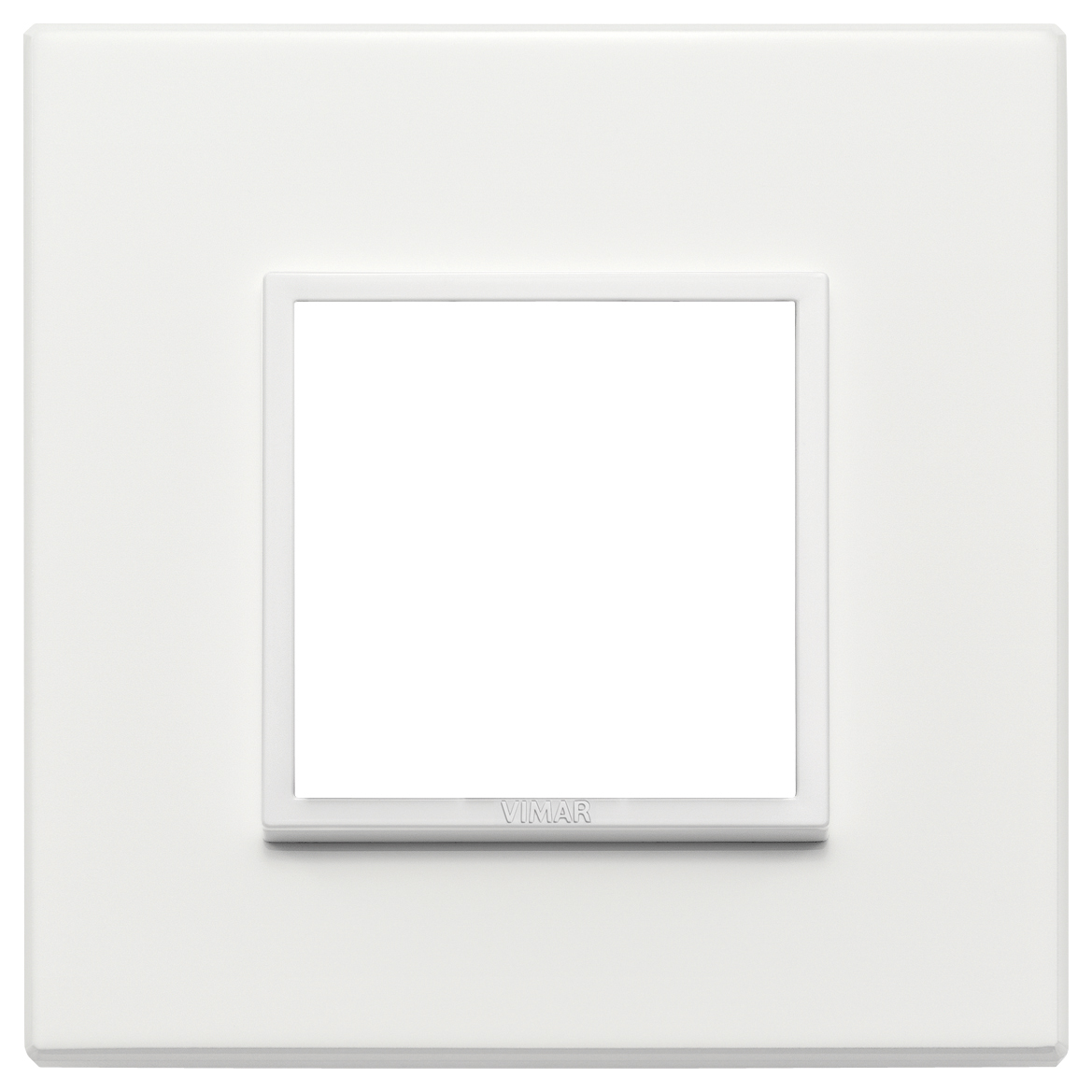 VIMAR - 21642.17 - Plate 2M aluminium total white