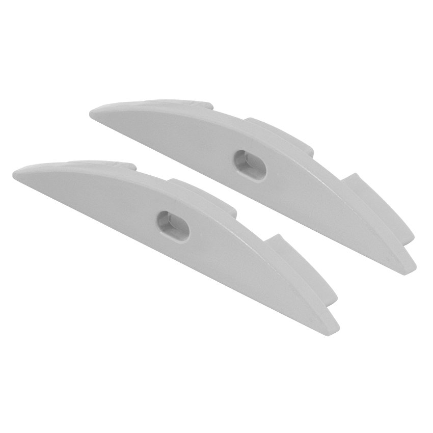 ULTRALUX - APK209KT Set of end caps for aluminium profile APK209 - 2 pcs.