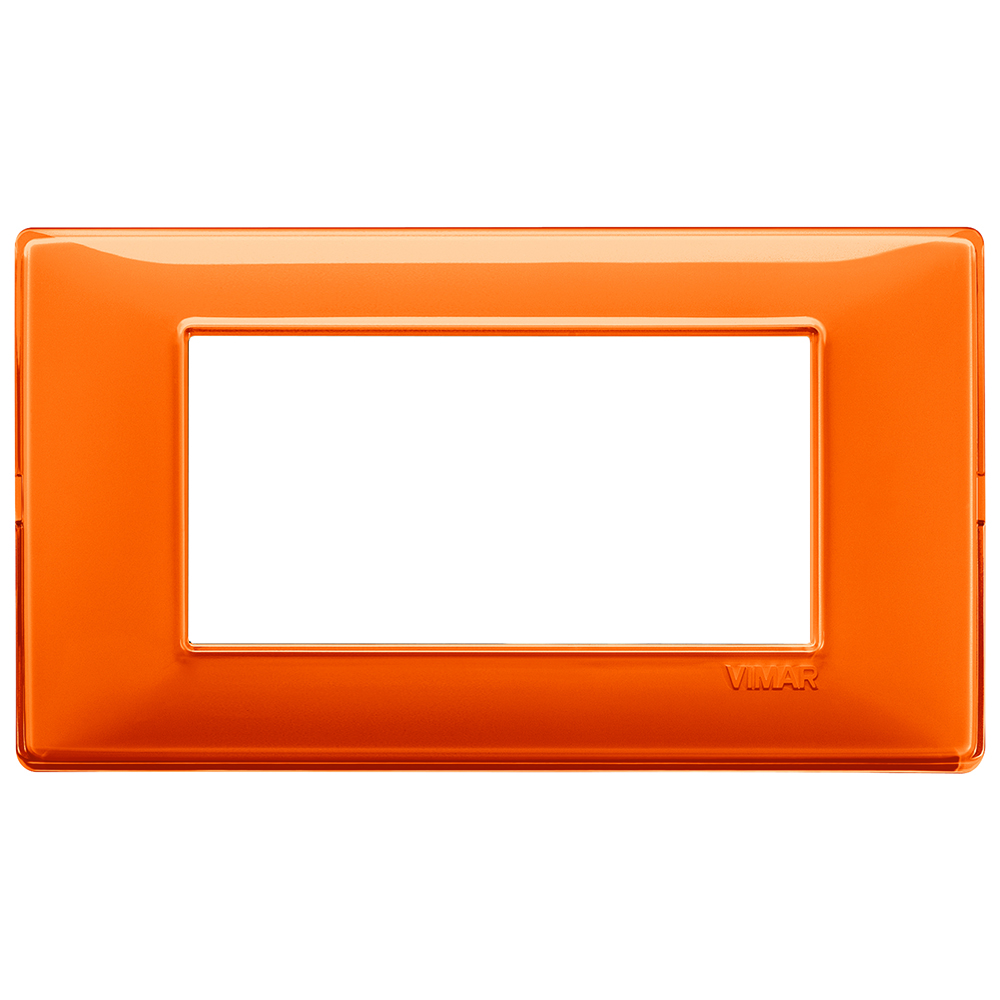 VIMAR - 14654.48 - Plana Рамка 4М италиански стандарт Reflex orange