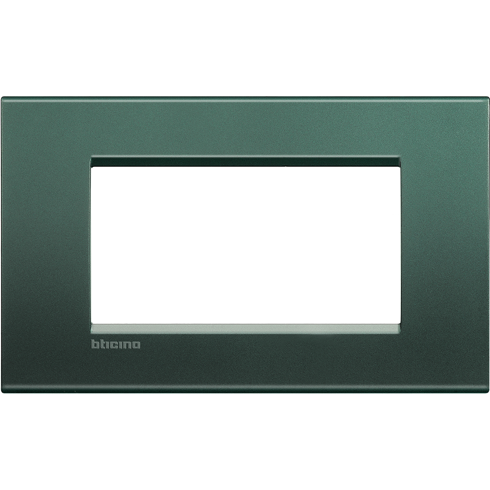 BTICINO - LNA4804PK Square cover plate 4 modules - park 