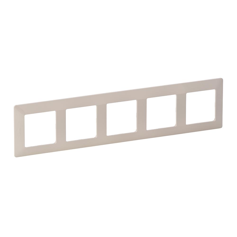 LEGRAND - 7 540 45 Plate Valena Life - 5 gang - ivory