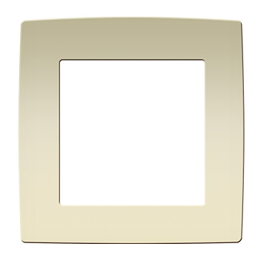 ACA LIGHTING - PRIME 1 GANG FRAME IP20 IVORY 1000119002