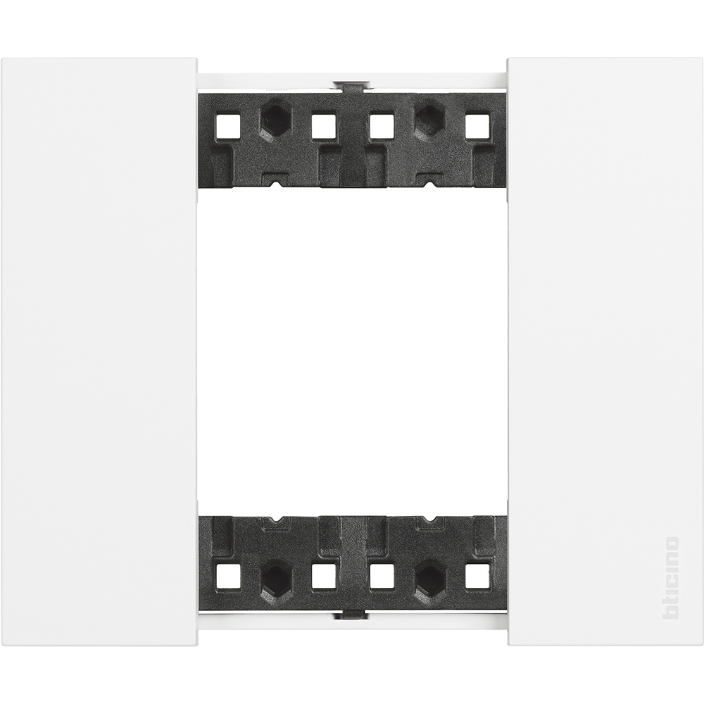 BTICINO - KA4802KW cover plate 2 Living Now modules - white