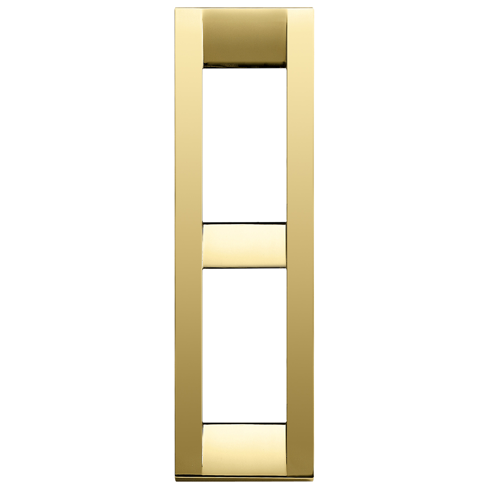 VIMAR - 16782.32 - Classica plate 2Mpan metal polished gold