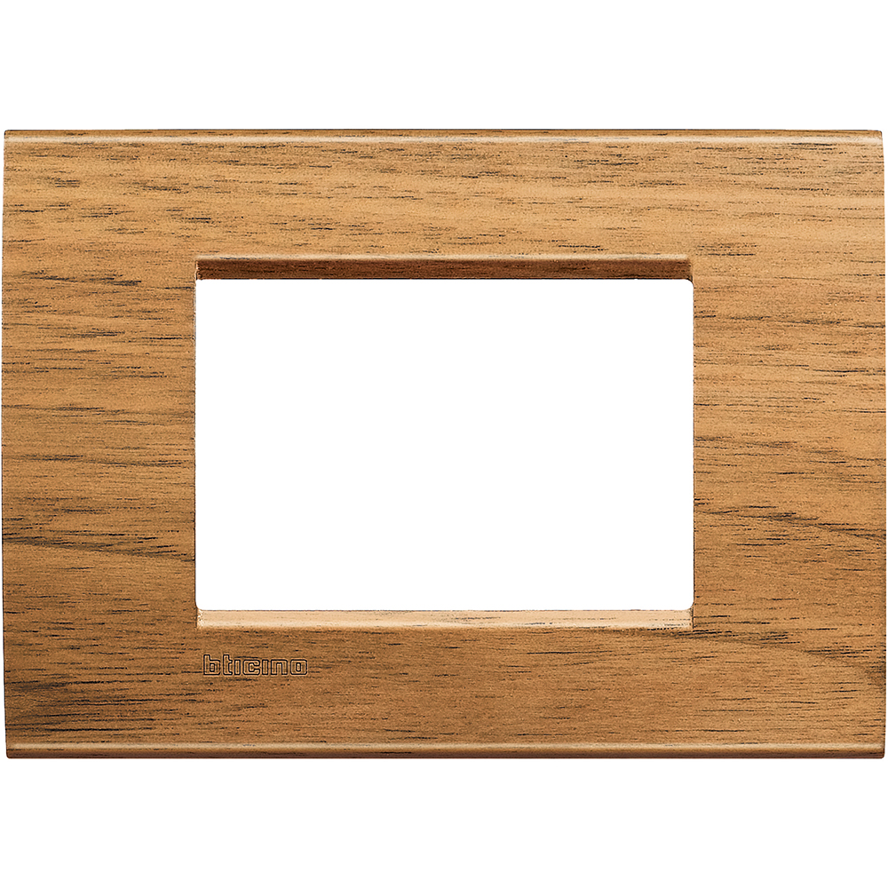 BTICINO - LNA4803LNC Рамка 3М Walnut дърво правоъгълна Livinglight