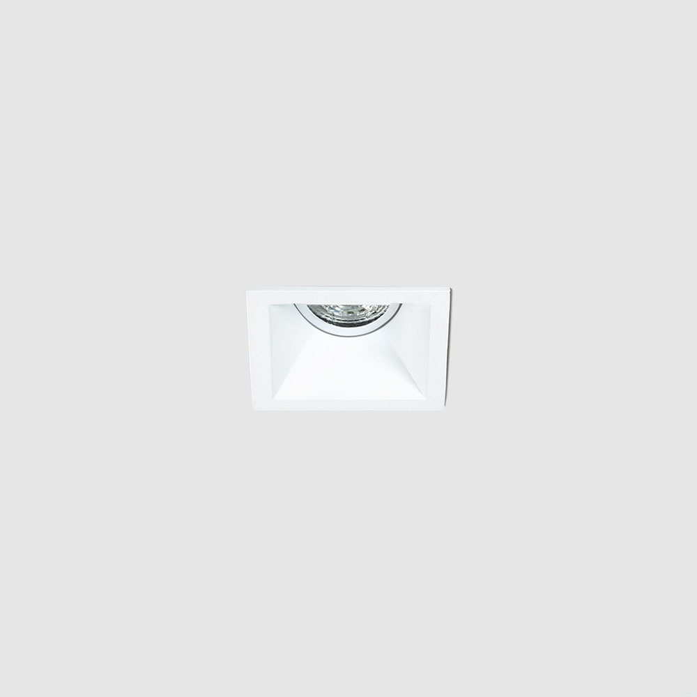 POLARIS LIGHTING - DOWNLIGHT VIVIENNE 1082 L105/W105/H44mm GU10 White 1051
