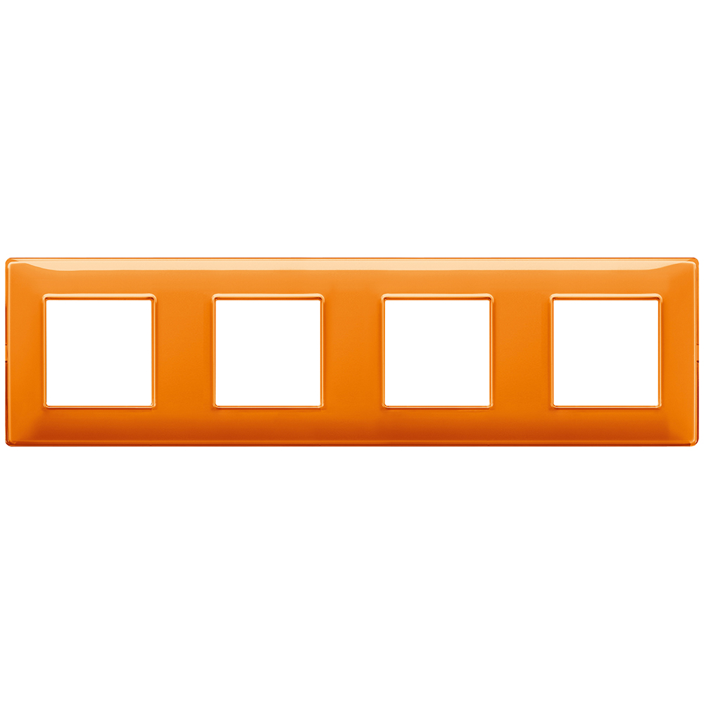 VIMAR - 14669.48 - Plana Рамка 4х2М немски стандарт Reflex orange