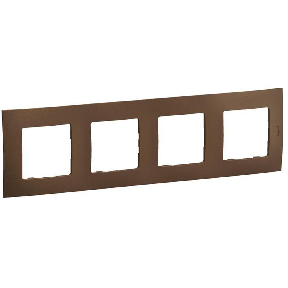 LEGRAND - Frame 4x Bronze Niloe New NP114DB