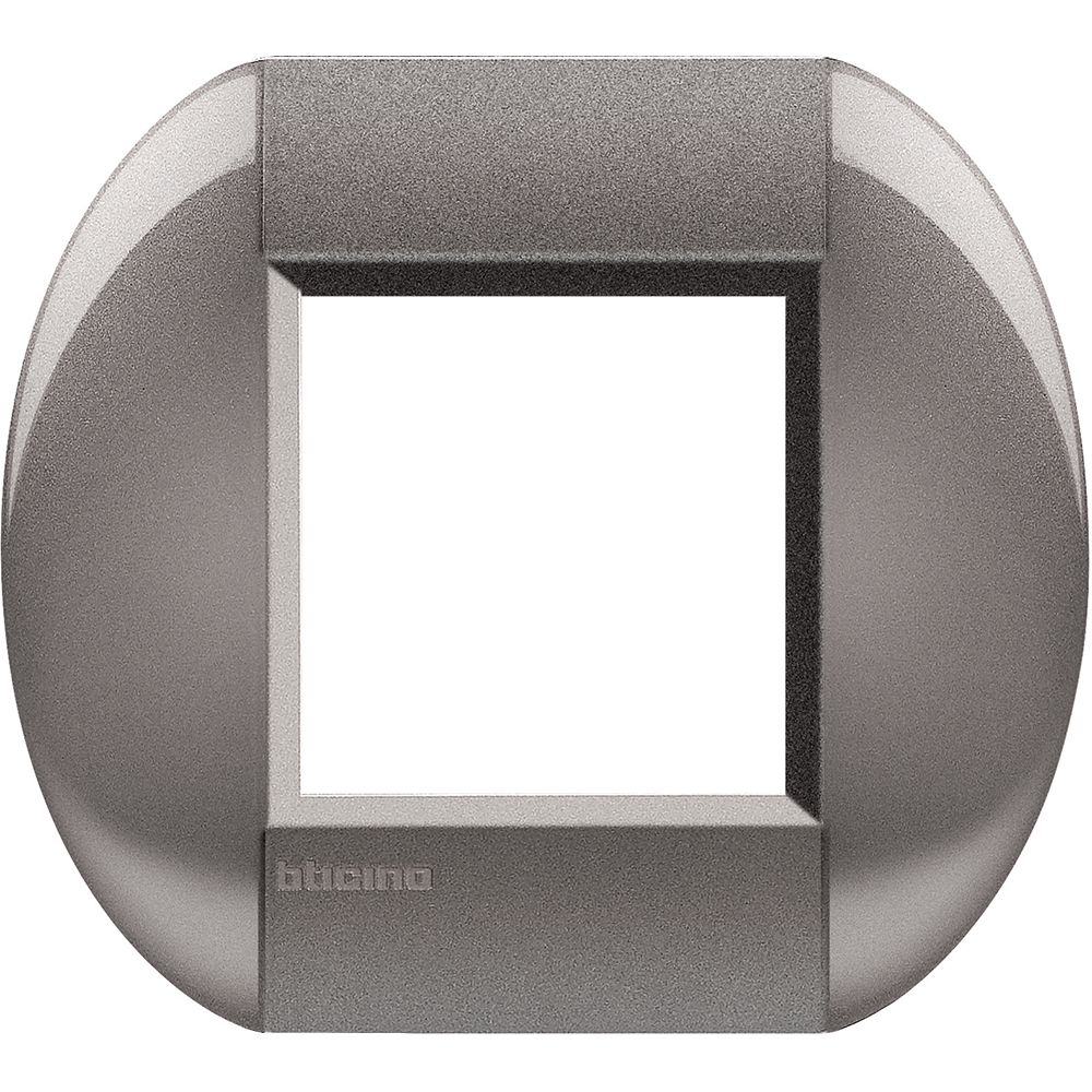 BTICINO - LNB4802TG Round cover plate 2 modules - tight 