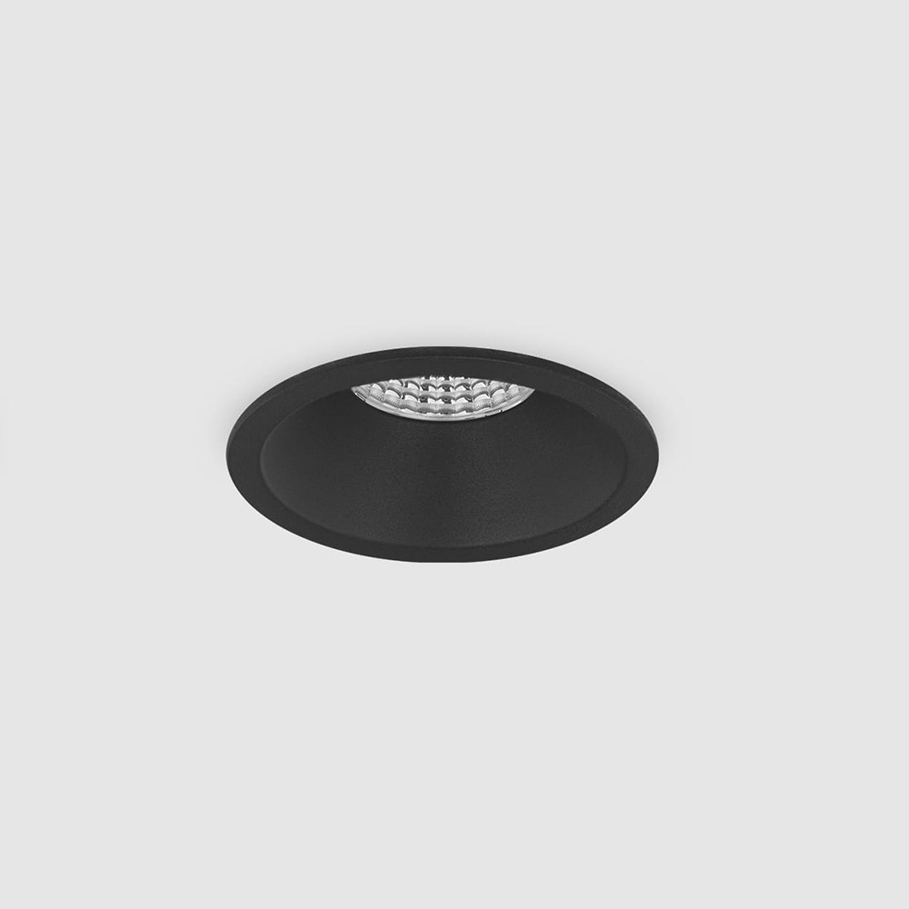 POLARIS LIGHTING - LED ЛУНА за вграждане COM кръгла Ø73/H105mm 14W 3000K 1260lm 36° черна 1012-14