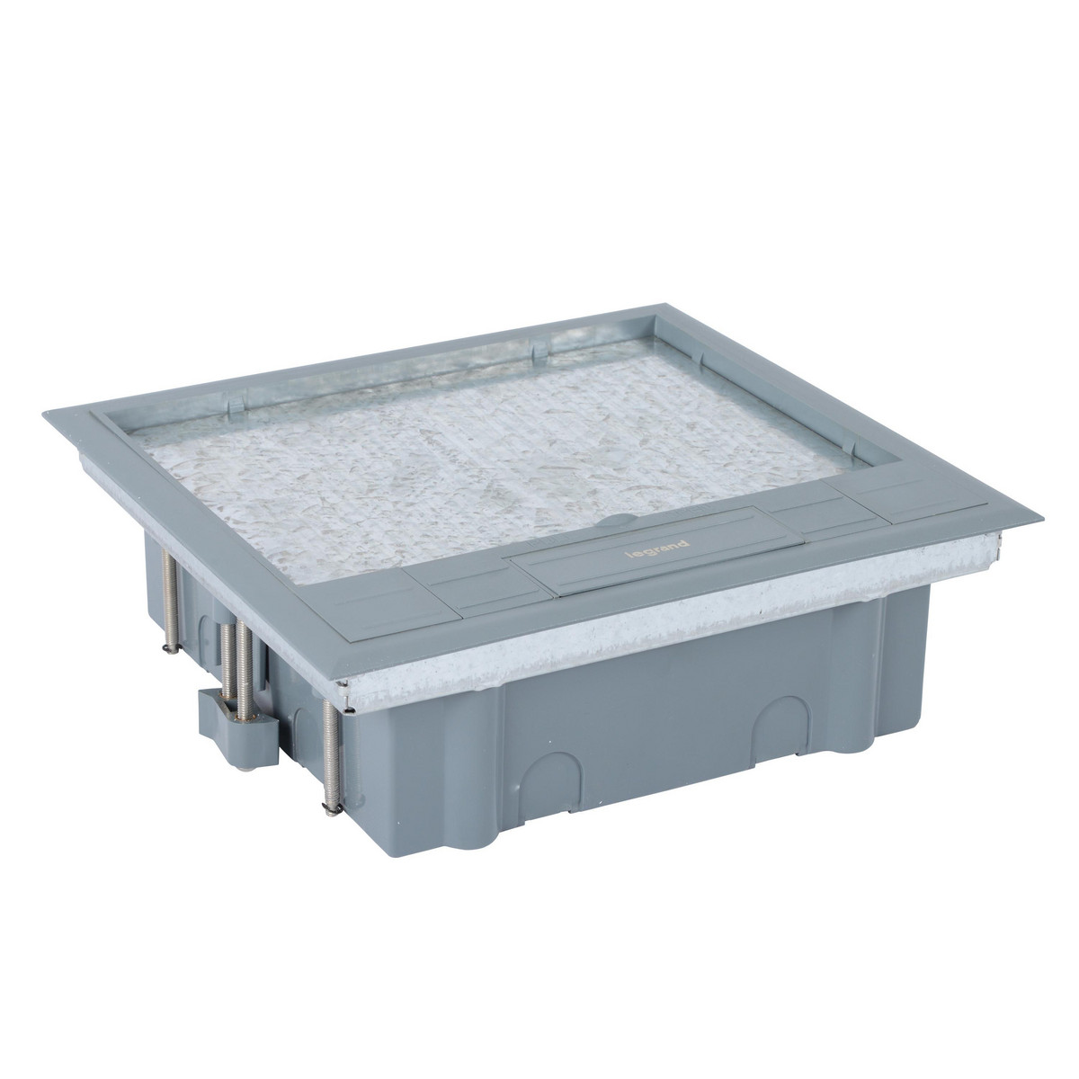 LEGRAND - 0 881 71 Plastic cover floor box for wiring devices in vertical position - 12 modules