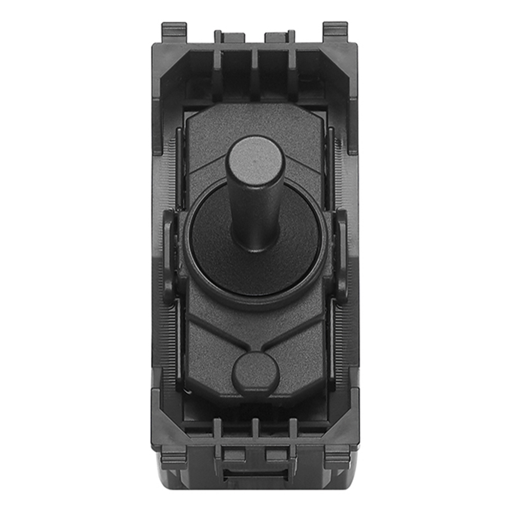 VIMAR - Еднополюсен бутон антрацит 1P NO 10A push button Vintage grey - 22008.03