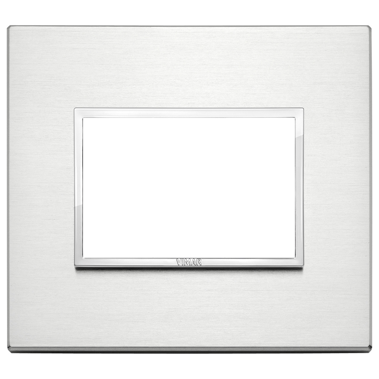 VIMAR - 21653.01 - Eikon EVO 3M рамка италиански стандарт brilliant aluminium