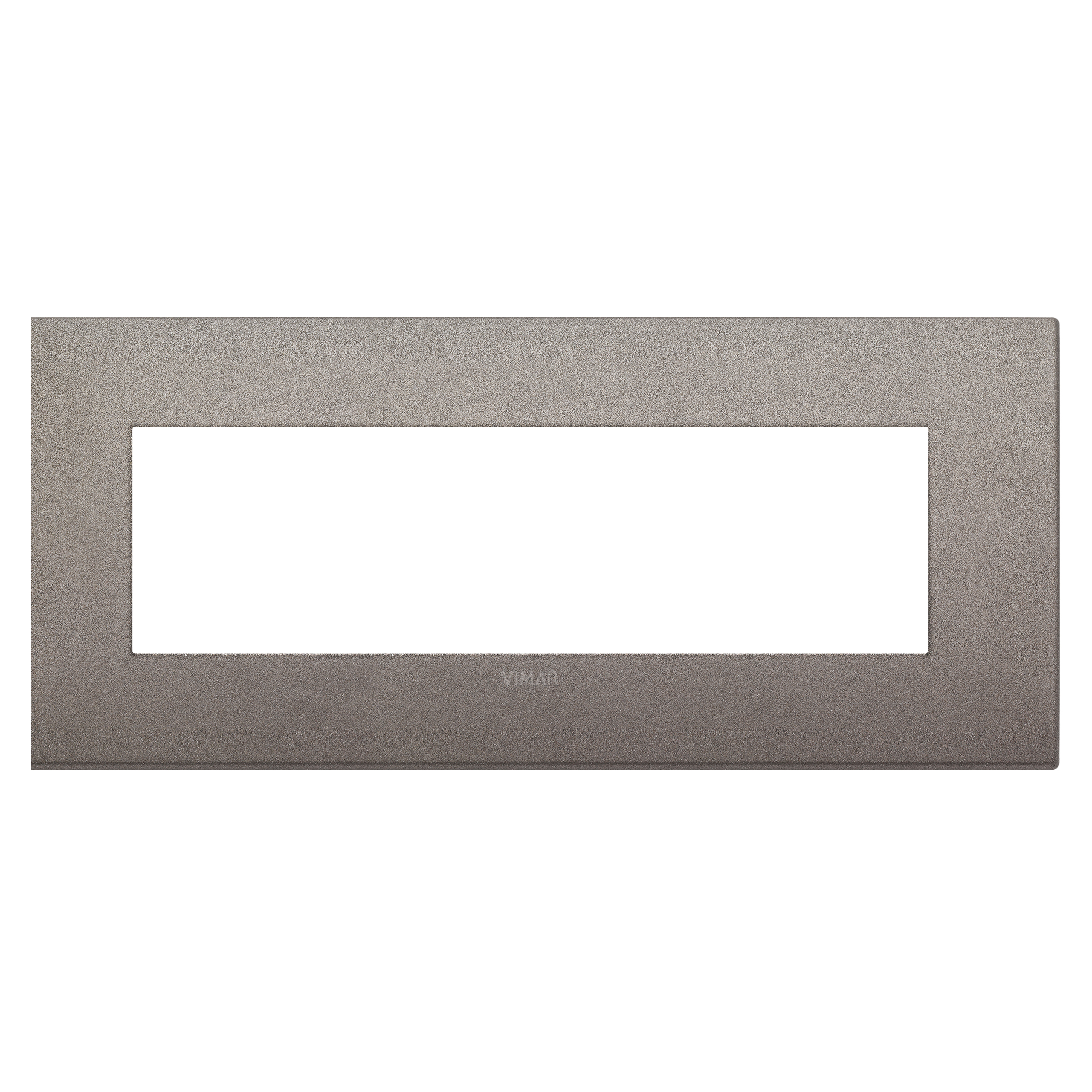 VIMAR - 19657.04 - Classic plate 7M metal matt titanium
