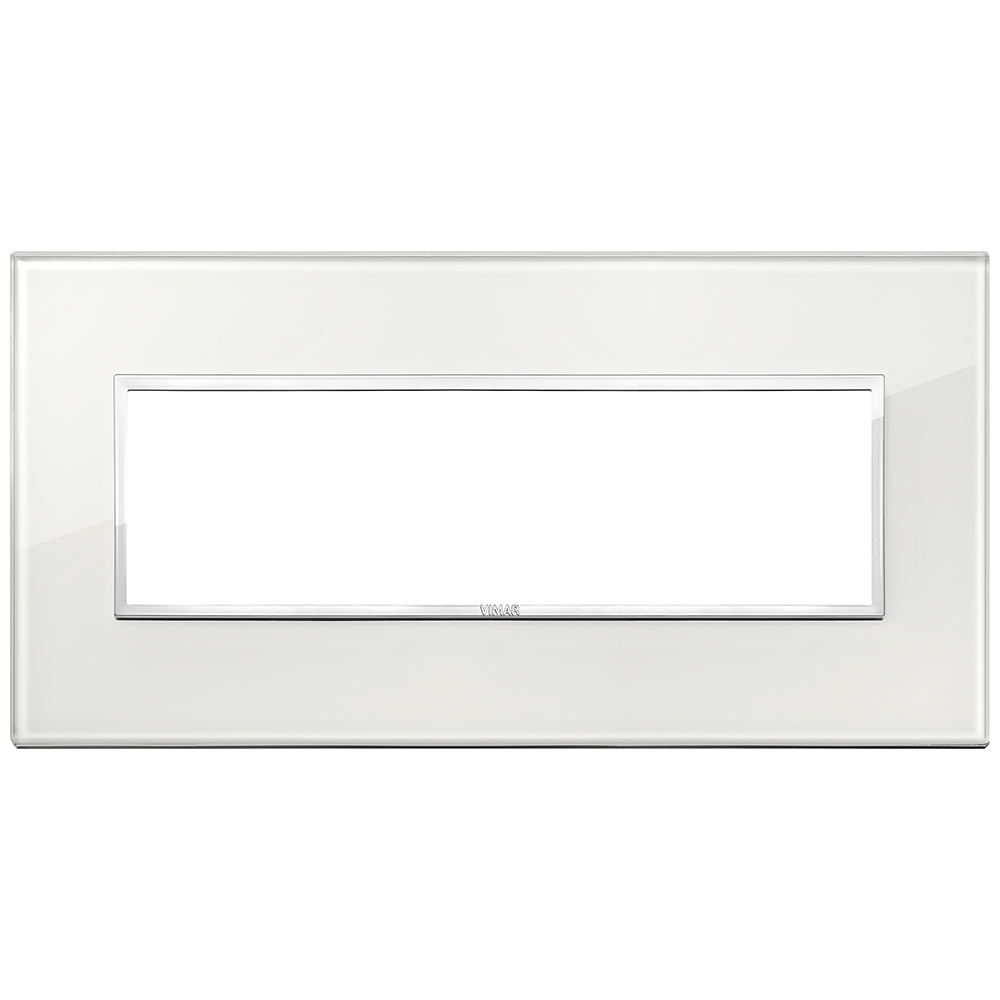 VIMAR - 21657.70 - Eikon EVO Рамка 7М италиански стандарт White diamond