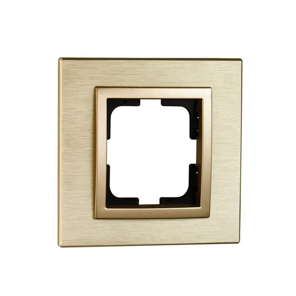 MONO ELECTRIC - Единична рамка Титан Style Aluminium MN-107-830000-160