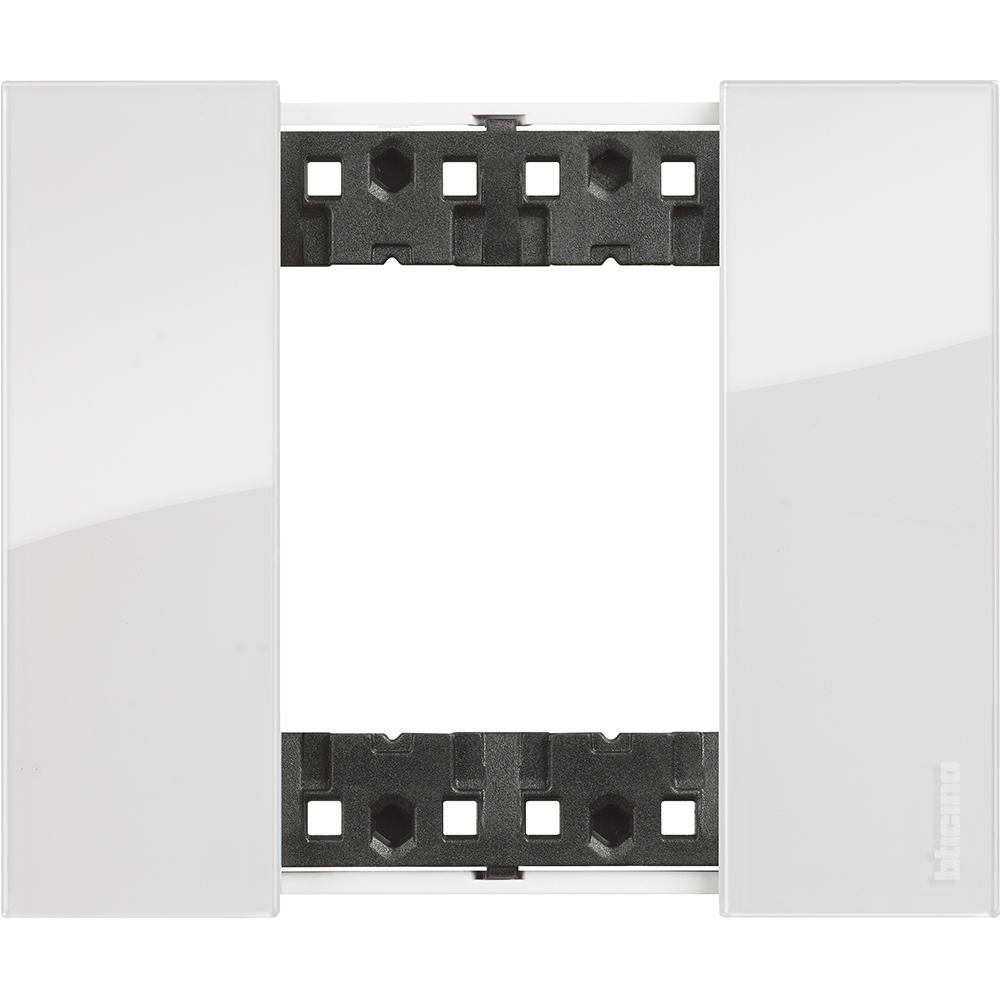 BTICINO - KA4802DW cover plate Living Now 2 modules - ice