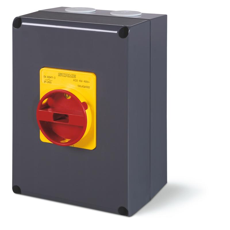 SCAME - Explosion proof switch disconnector 3 pole 63A IP65 zone 21/22 590.XHGE6303