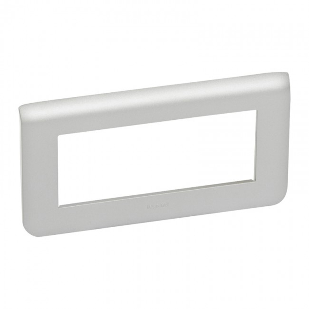 LEGRAND - 0 793 15 Plate Mosaic - 5 horizontal modules - alu