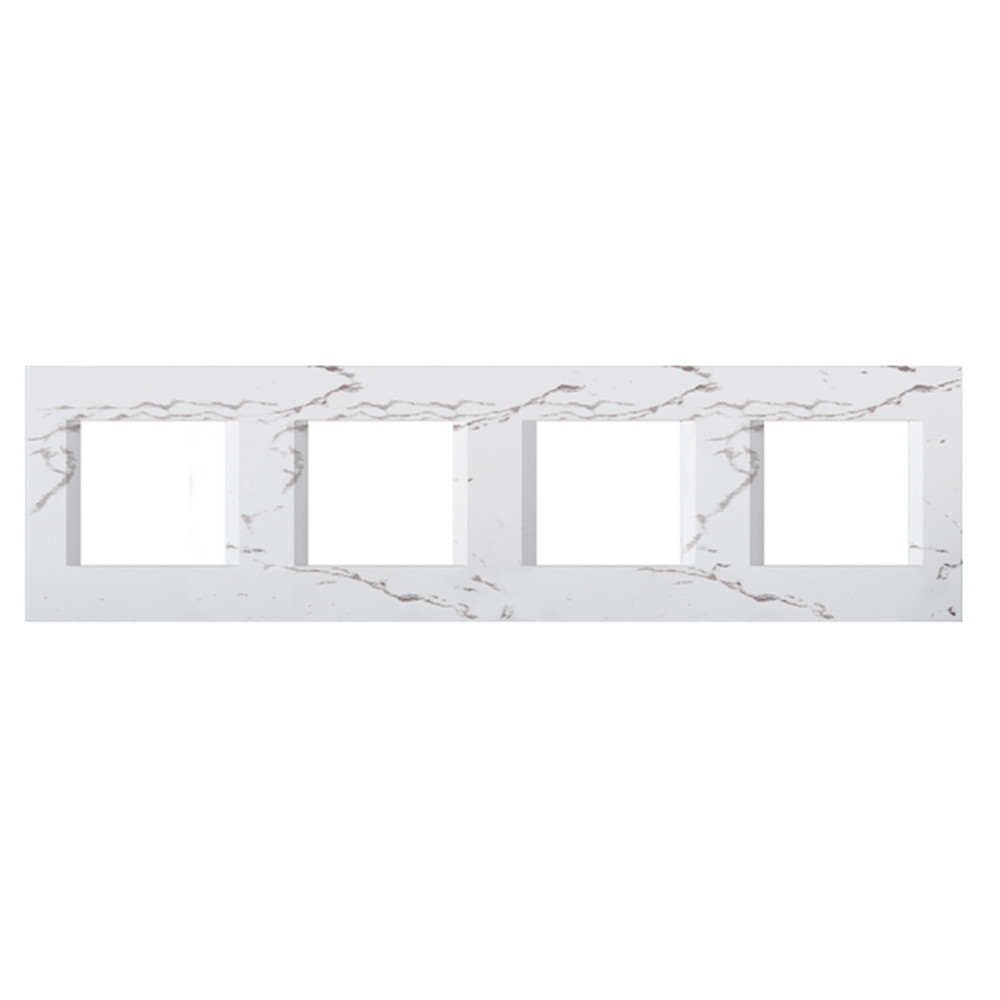 TEM - OL28SW Frame 2+2+2+2M, color White stone, Modul