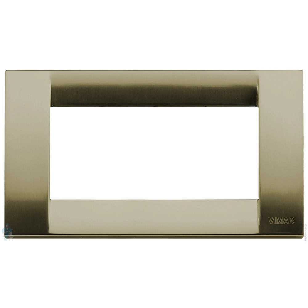 VIMAR - 16734.37 - Classica plate 4M met.antique brass