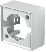 TEM - Junction box for surface mounting White Logiq PQ20PWF