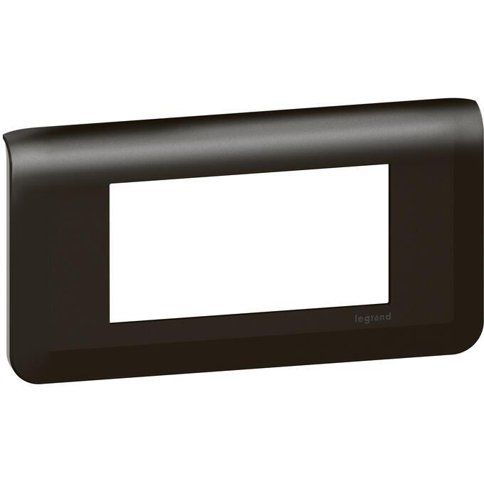LEGRAND - Четиримодулна рамка Mosaic черно 79054L