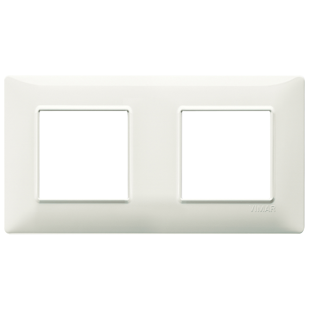 VIMAR - 14643.02 - Plate 4M (2+2) 71mm techn. ivory