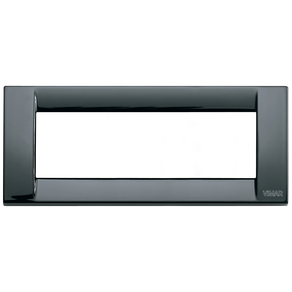 VIMAR - 16736.11 - Classica plate 6M metal black