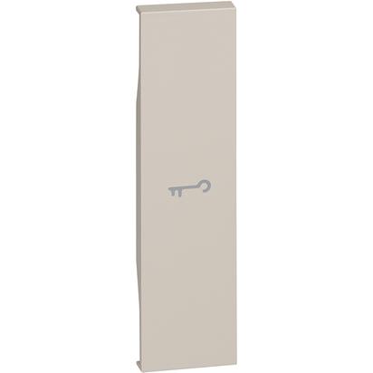 BTICINO - KM01F Lightable covers with key symbol - 1 module - sand