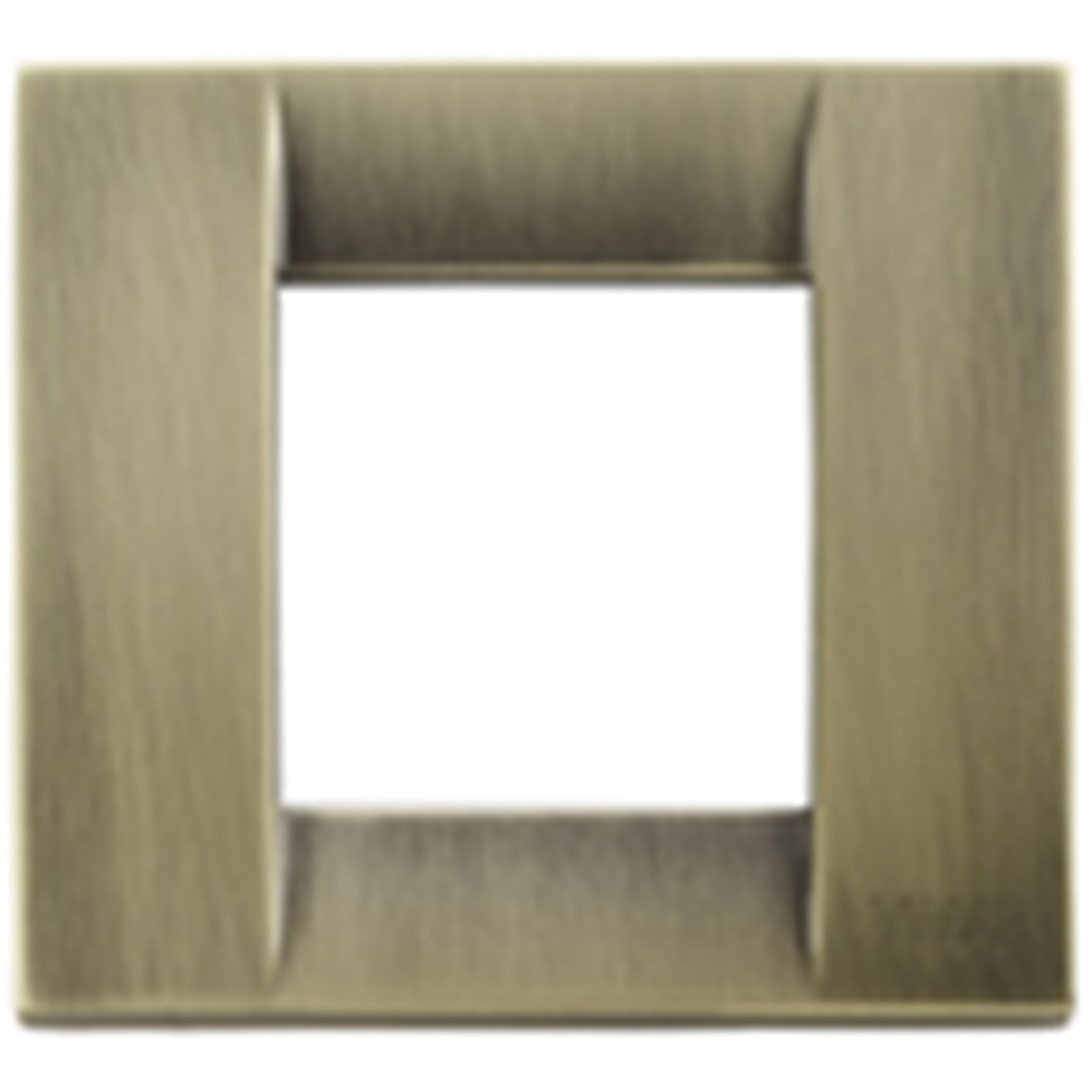 VIMAR - 17092.37 - Classica plate 1-2M met.antique brass