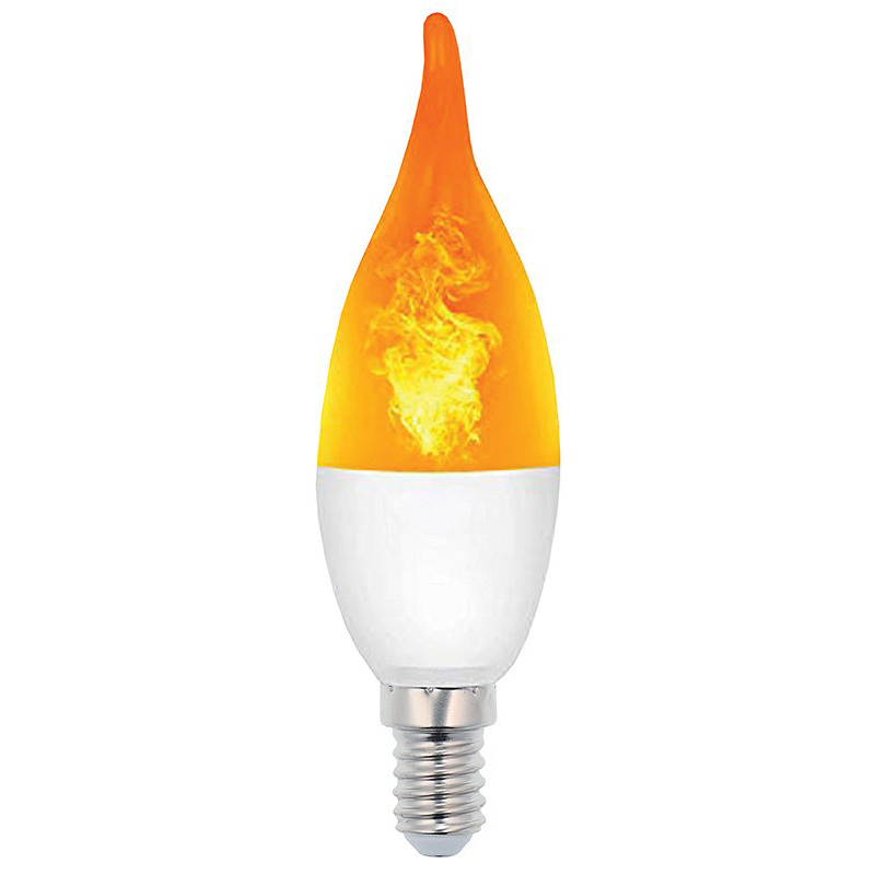 VITO - LED КРУШКА симулация пламък LAMMY C37 E14 3W 1400K 120lm 1519730