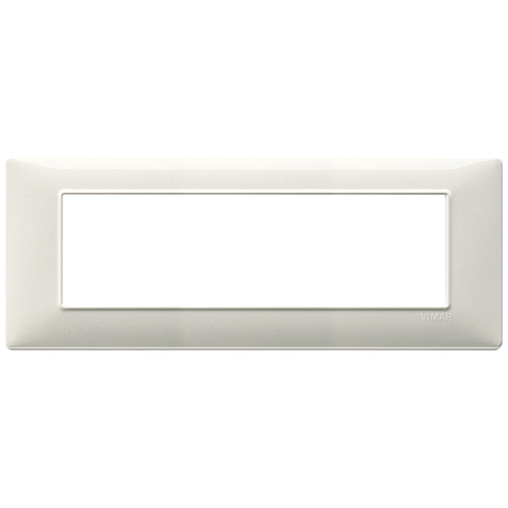 VIMAR - 14657.06 - Plate 7M techn. granite white