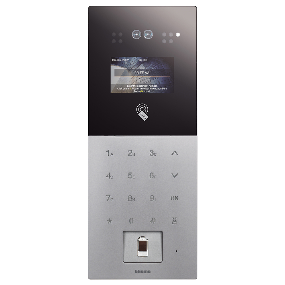 BTICINO - IP SYSTEMS Video entrance panel with 4.3” display and keypad  374001