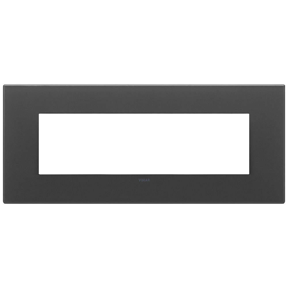 VIMAR - 22657.73 - Plate 7M glass satin black