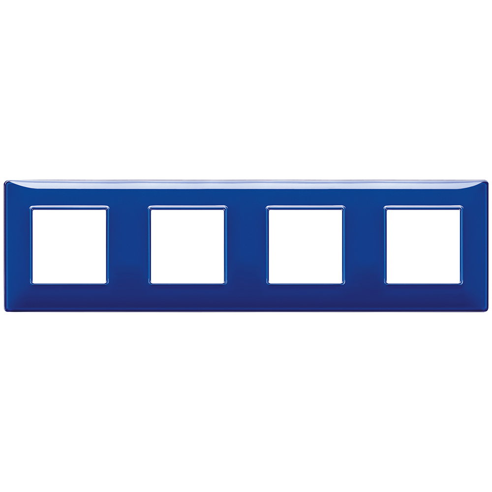 VIMAR - 14669.50 - Plate 8M (2+2+2+2) 71mm Reflex sapphire